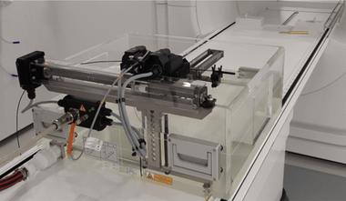 PTW-BEAMSCAN-MR-3D-water-phantom-with-the-scintillator-placed-with-its-axis-perpendicular